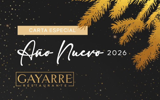 Menú Especial Año Nuevo Restaurante Gayarre